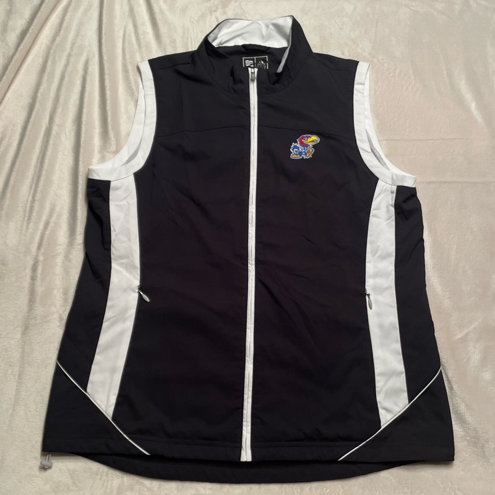 Black/White Kansas Golf Vest